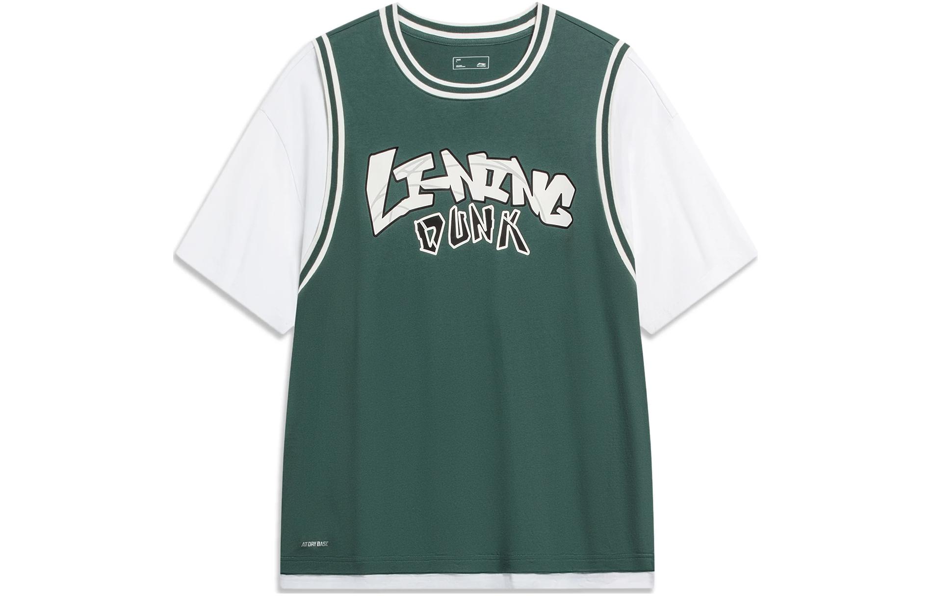 

Футболка унисекс бирюзового цвета LiNing Sports Fashion Collection