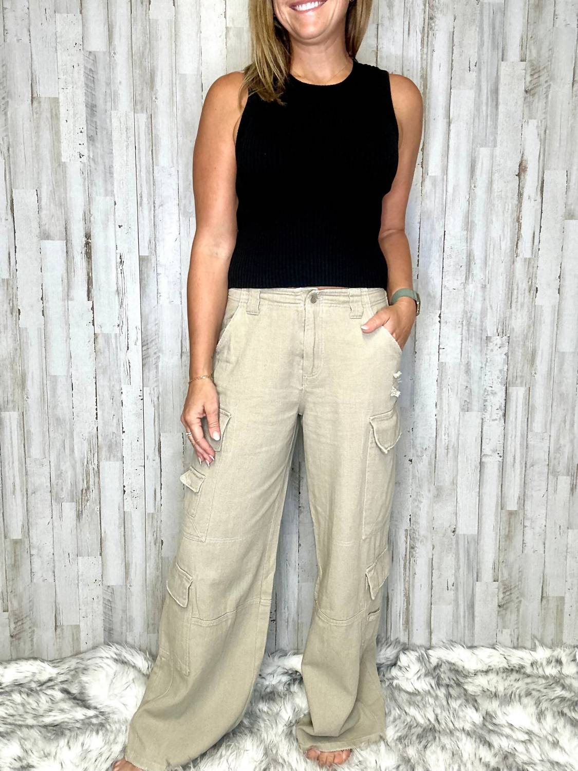 

Брюки-карго Melrose в цвете Dry Herb eesome