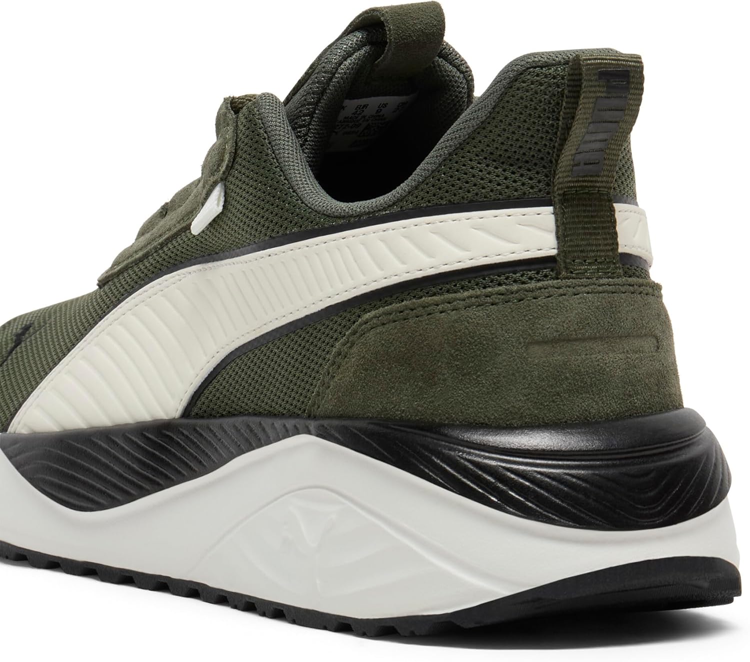 Мужские кроссовки Puma Pacer 23 Street, белый/черный/зеленый — фото 3