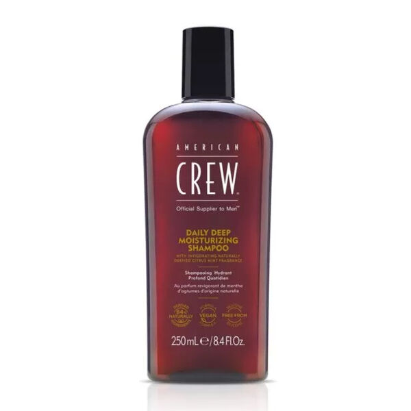 

Глубоко увлажняющий шампунь для сухих волос для мужчин, 250 мл American Crew Daily deep moisturizing