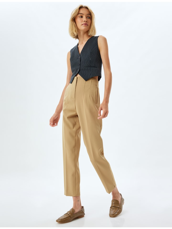 

KOTON Брюки из верблюжьих перьев