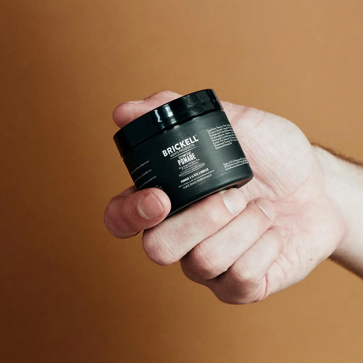 Мужская глина для укладки волос Brickell Styling Clay Brickell Men'S Products — фото 4