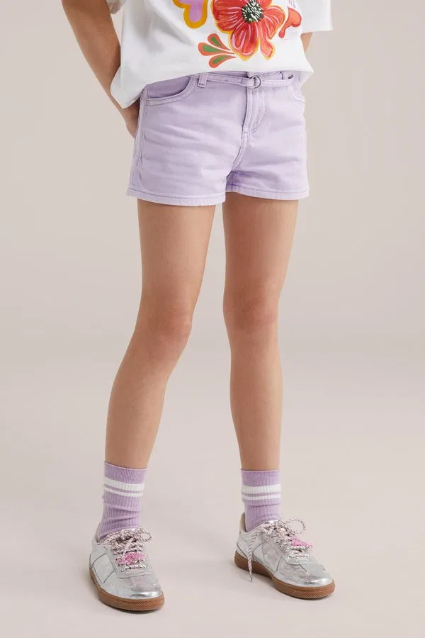 Джинсовые шорты blue ridge We Fashion, Lilac — фото 2