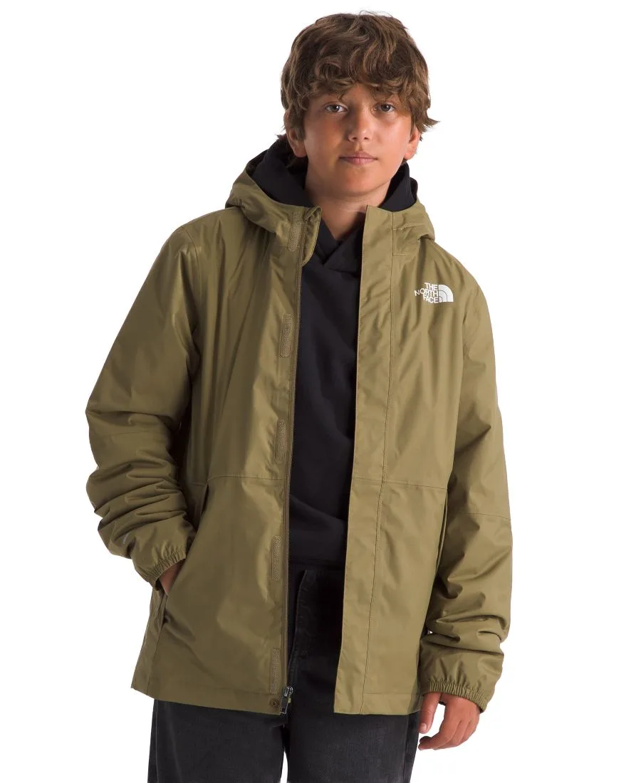 Детская теплая дождевая куртка Antora с капюшоном, размер 6-20 The North Face, Cedar