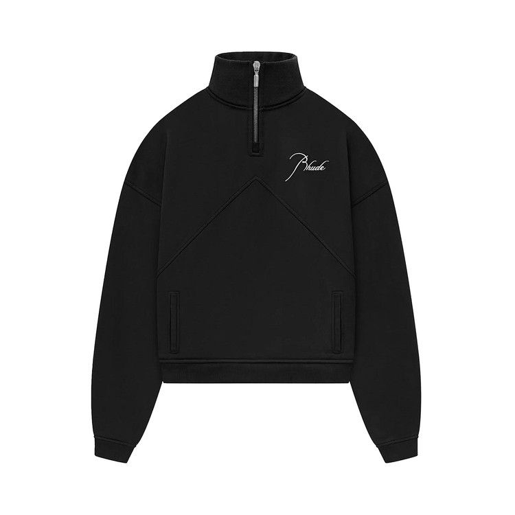 

Толстовка Rhude 1/4 Zip Sweatshirt, Vintage Black