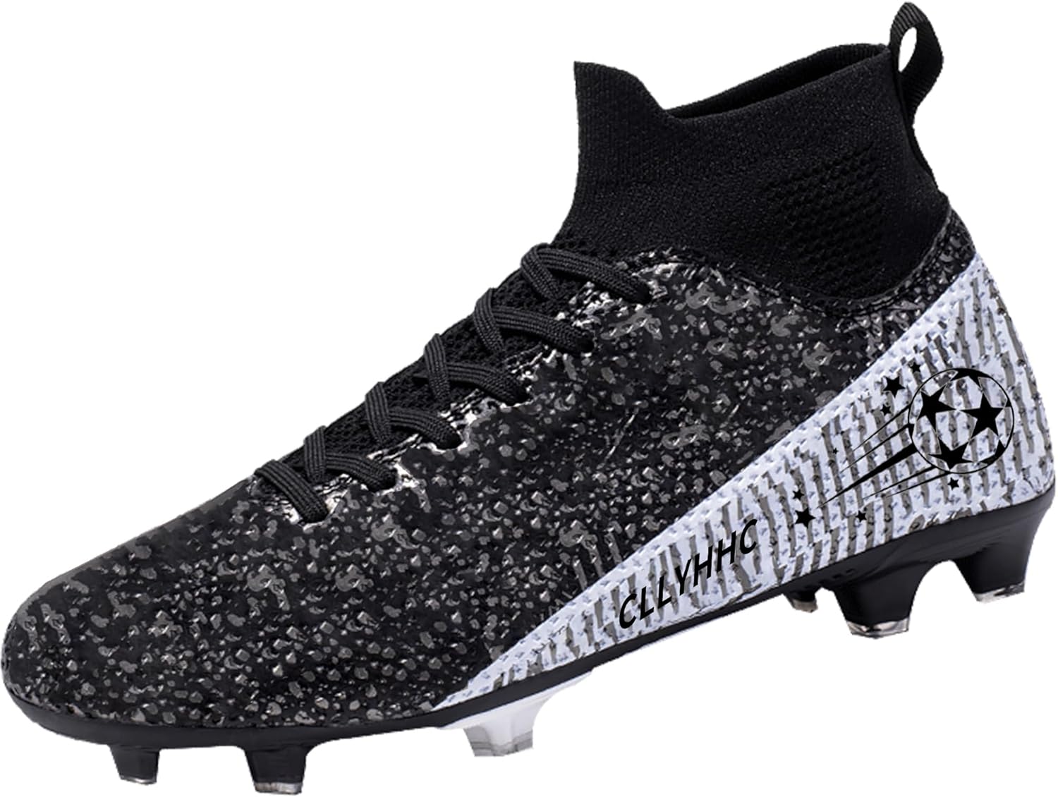 

Мужские футбольные бутсы для тренировок и игр на искусственном/натуральном газоне, и для зала, профессиональные кроссовки для женщин Cllyhhc, черный