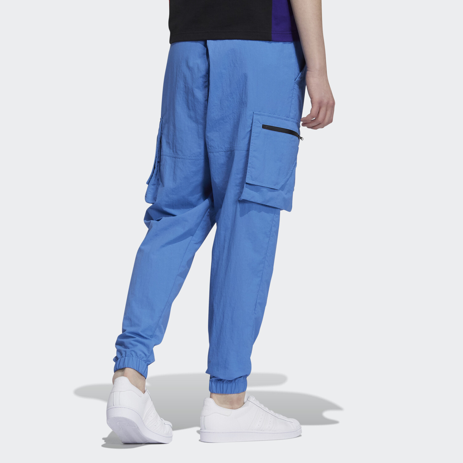 Трикотажные спортивные штаны мужские Dodger Blue Adidas Originals, цвет Dodger Blue — фото 2