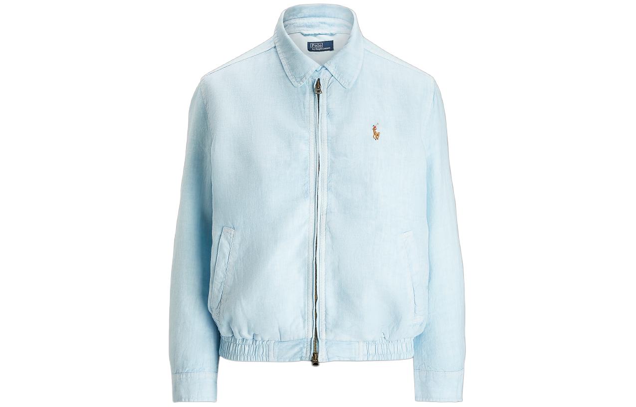 Polo Ralph Lauren Куртка SS24 женская ледяной белый, Ice White — фото 3