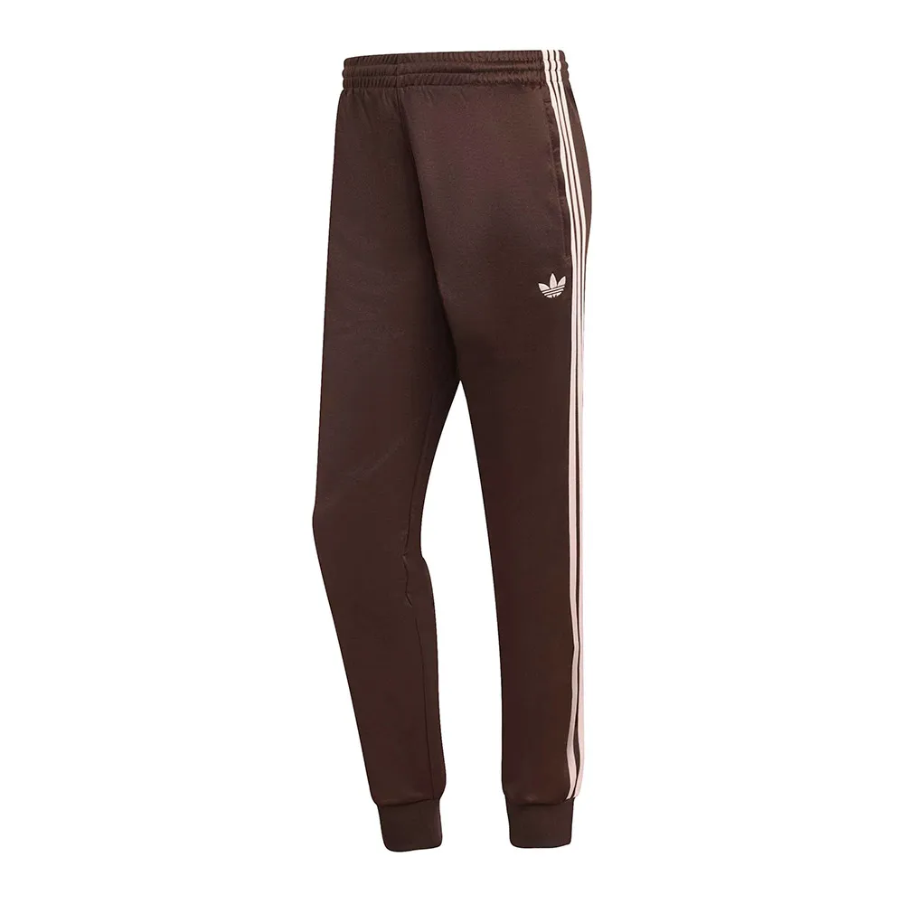 Брюки adidas Originals SST, коричневый — фото 3