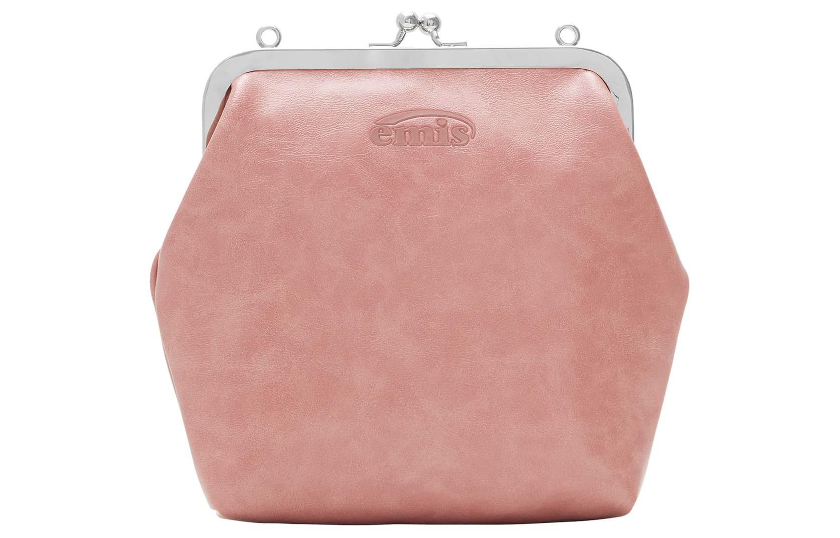 

Emis Полиуретановая сумка через плечо женская розовая, Pink