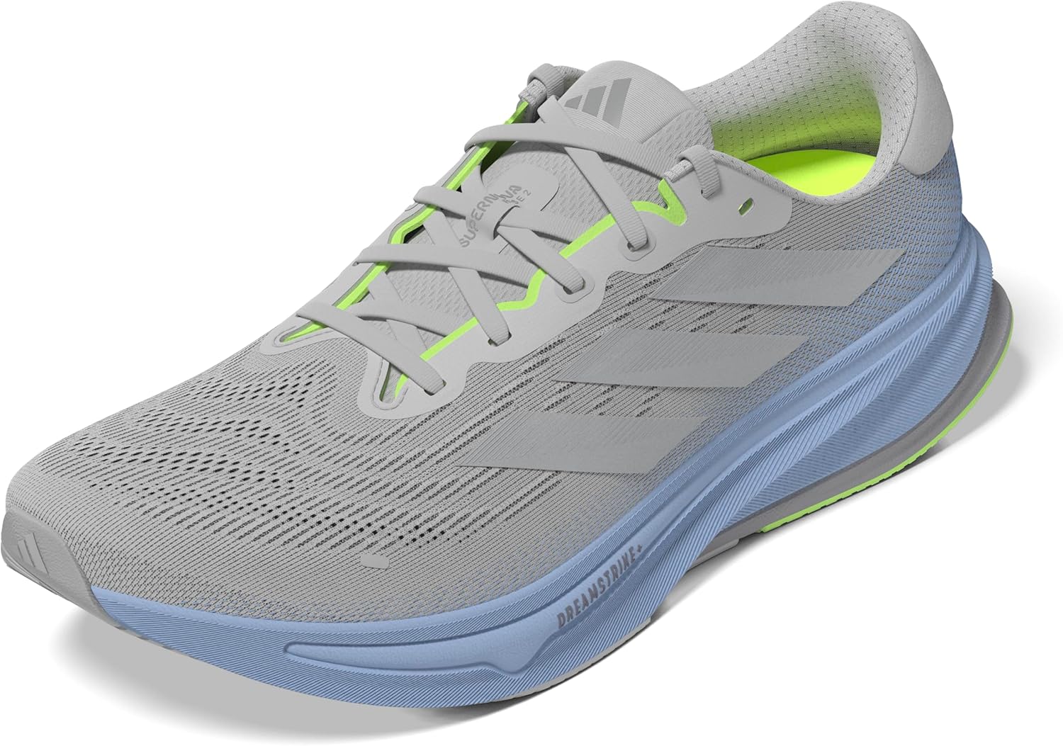 Мужские беговые кроссовки Adidas Supernova Rise 2, синий/серый — фото 4
