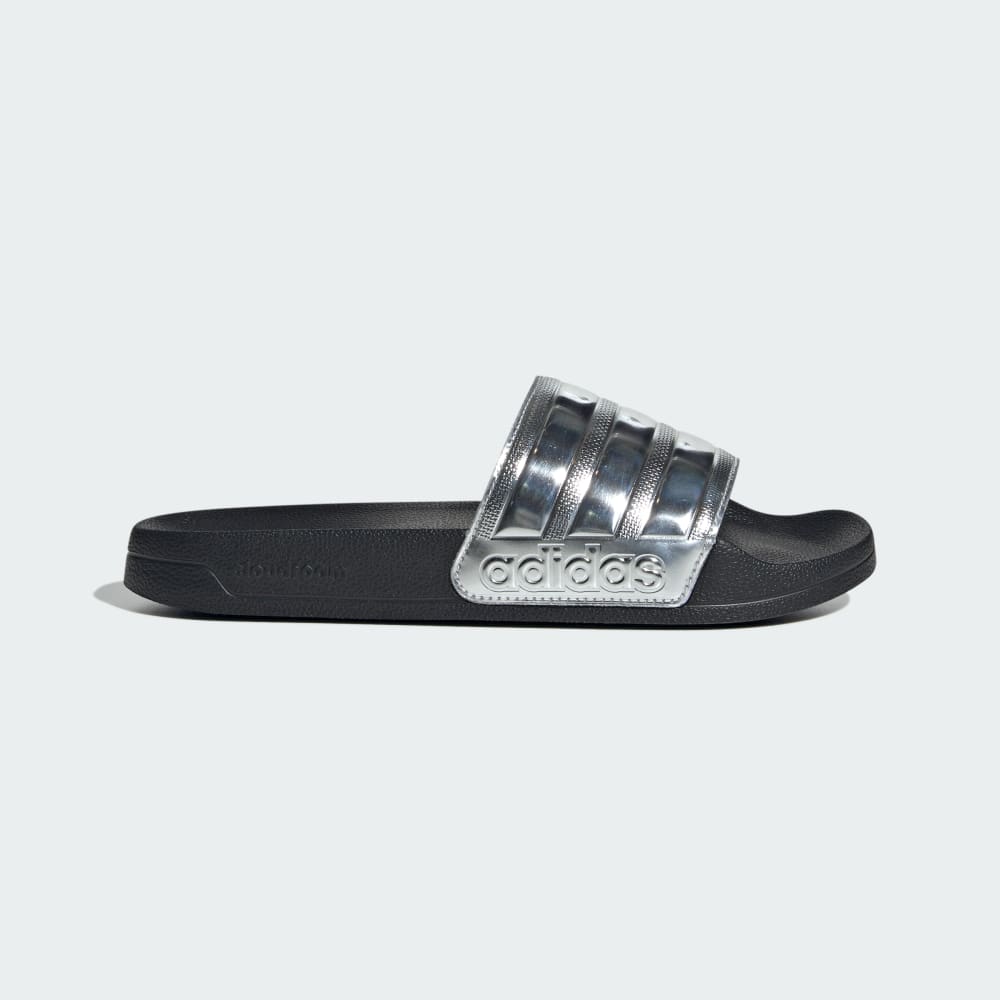 

Шлепанцы Adidas Adilette Shower Slides, цвет Core Black/Silver Metallic/Silver Metallic