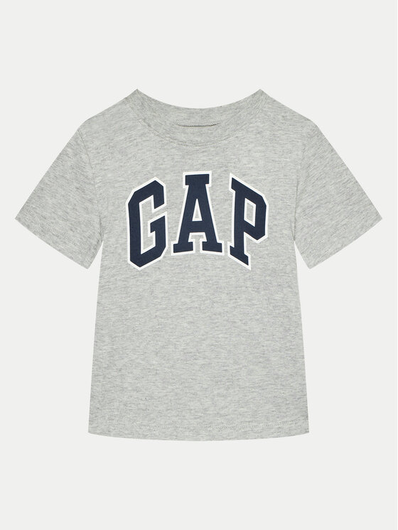 

Футболка стандартного кроя Gap, серый