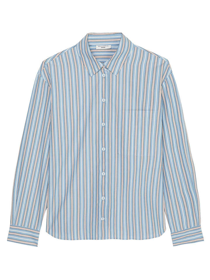 

Блуза Marc O´Polo, цвет hellblau/beige
