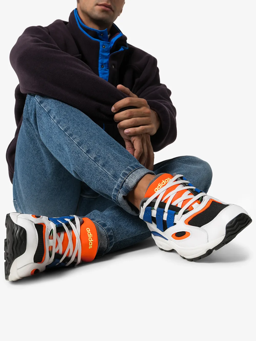Массивные кроссовки Lxcon adidas, мультиколор — фото 2