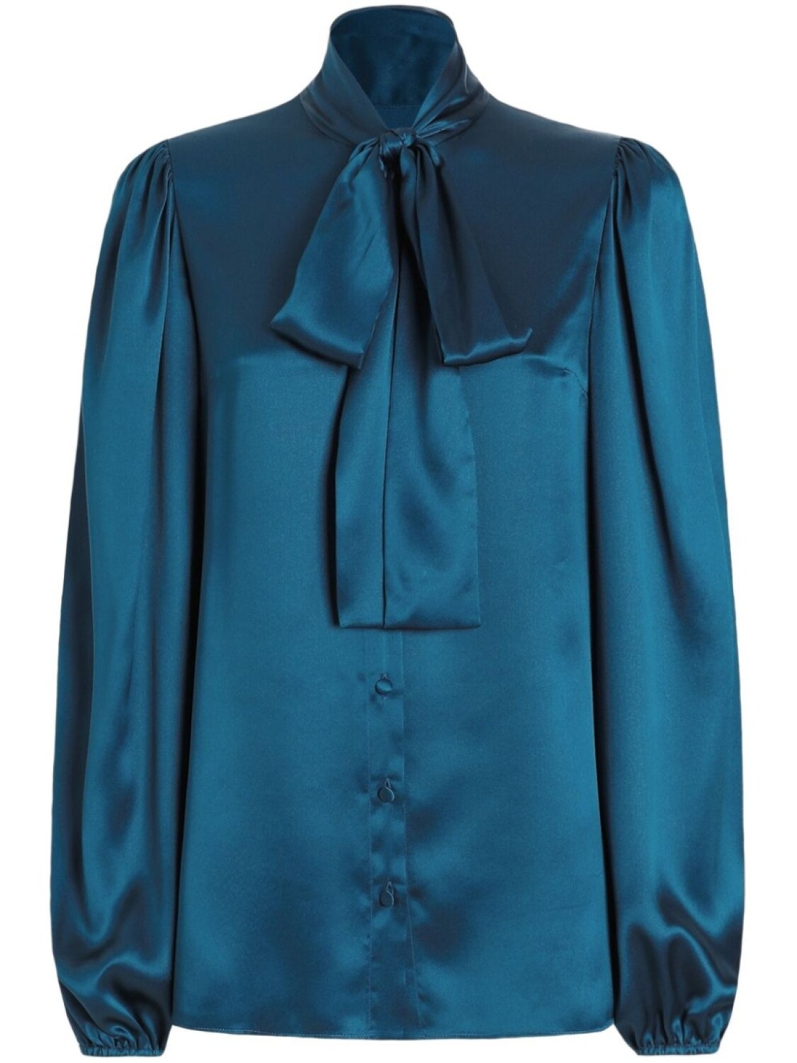 

Dolce & Gabbana блузка с бантом, синий