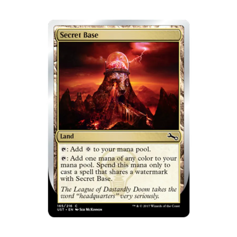 

CCG Секретная база — C (С), MTG - Unstable