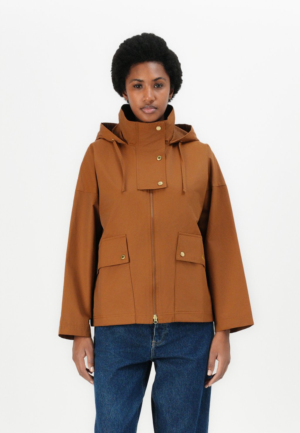 

Легкая куртка CECILE SHOWERPROOF JACKET Barbour, коричневый