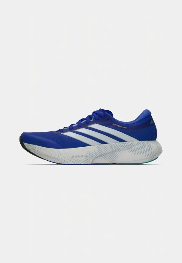 Кроссовки для бега по шоссе supernova rise 3 Adidas Performance, Lucid Blue/Footwear White/Pure Teal — фото 2