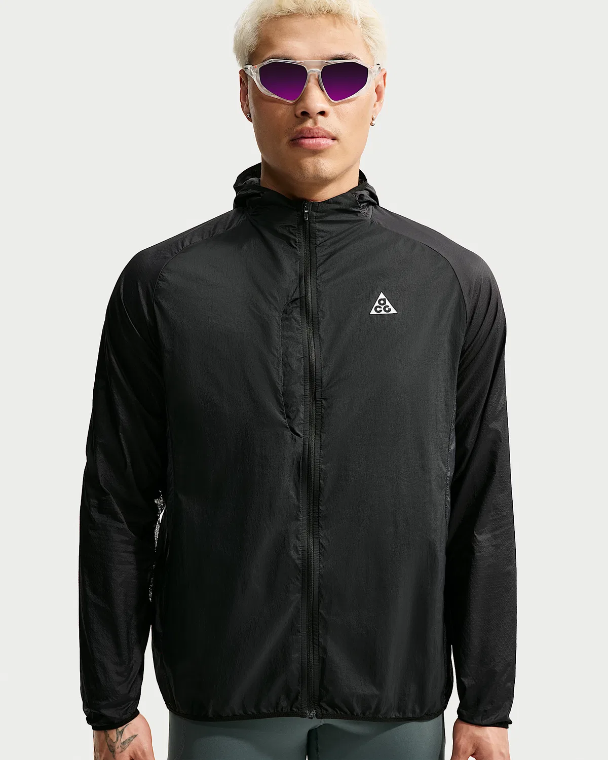 Мужская куртка с защитой от УФ Nike ACG "Aireez", Black/Black/Summit White