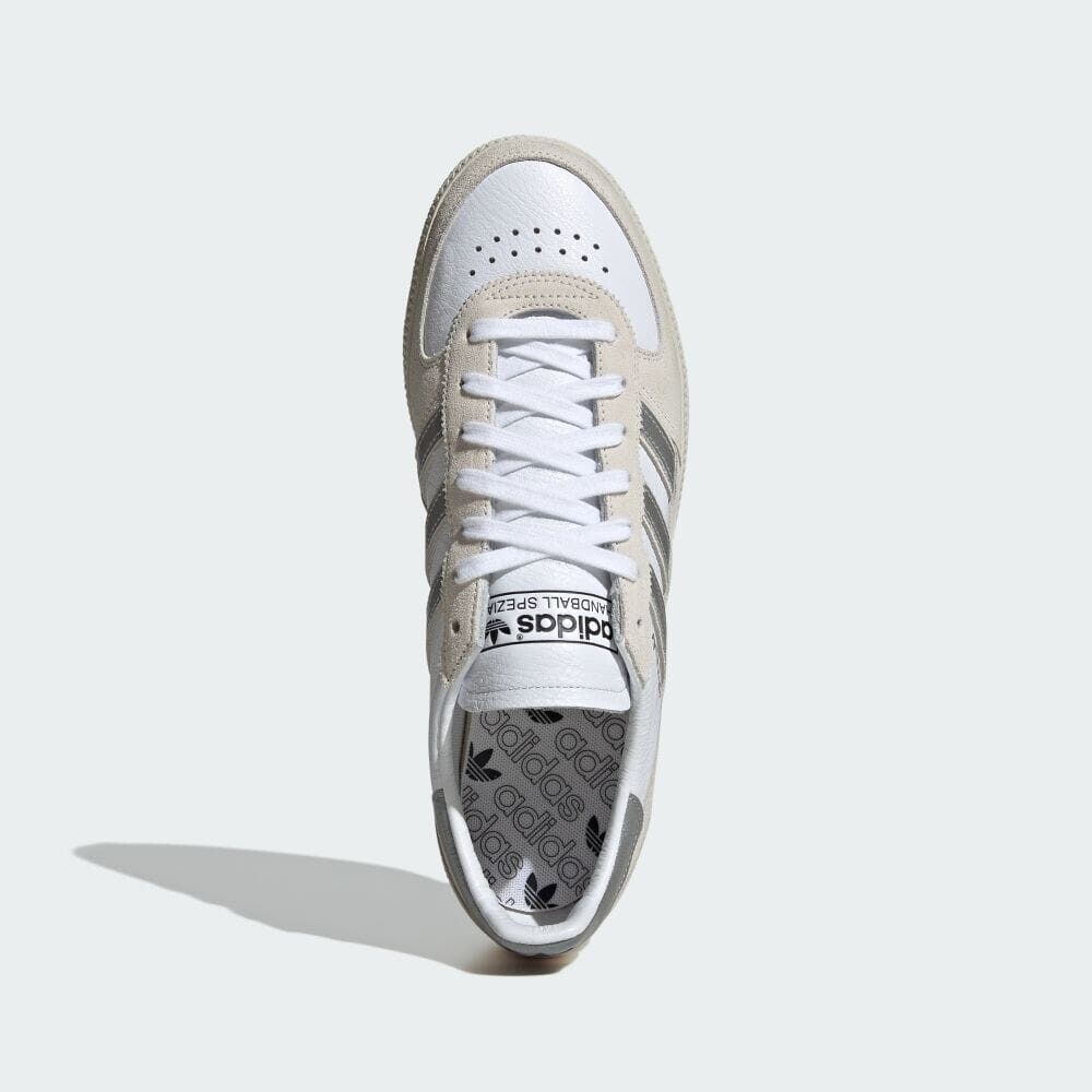 Кроссовки Adidas HANDBALL SPEZIAL WM, цвет White/Silver Metallic/Off White — фото 2
