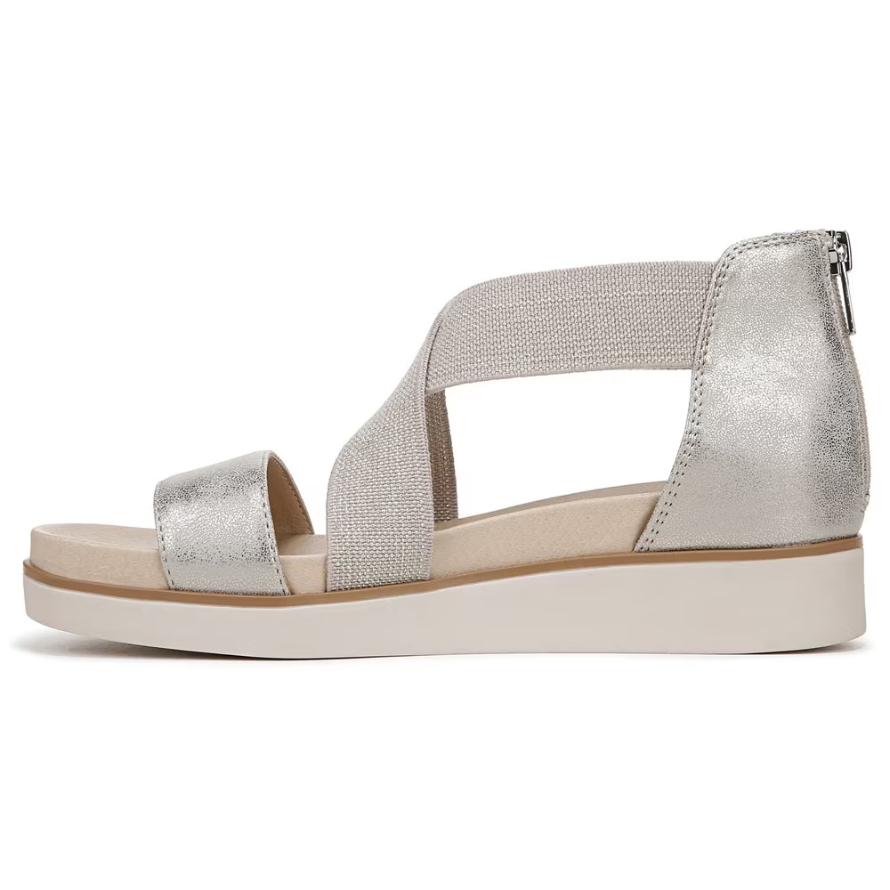Босоножки на ремешках Giselle Lifestride, taupe faux leather — фото 4