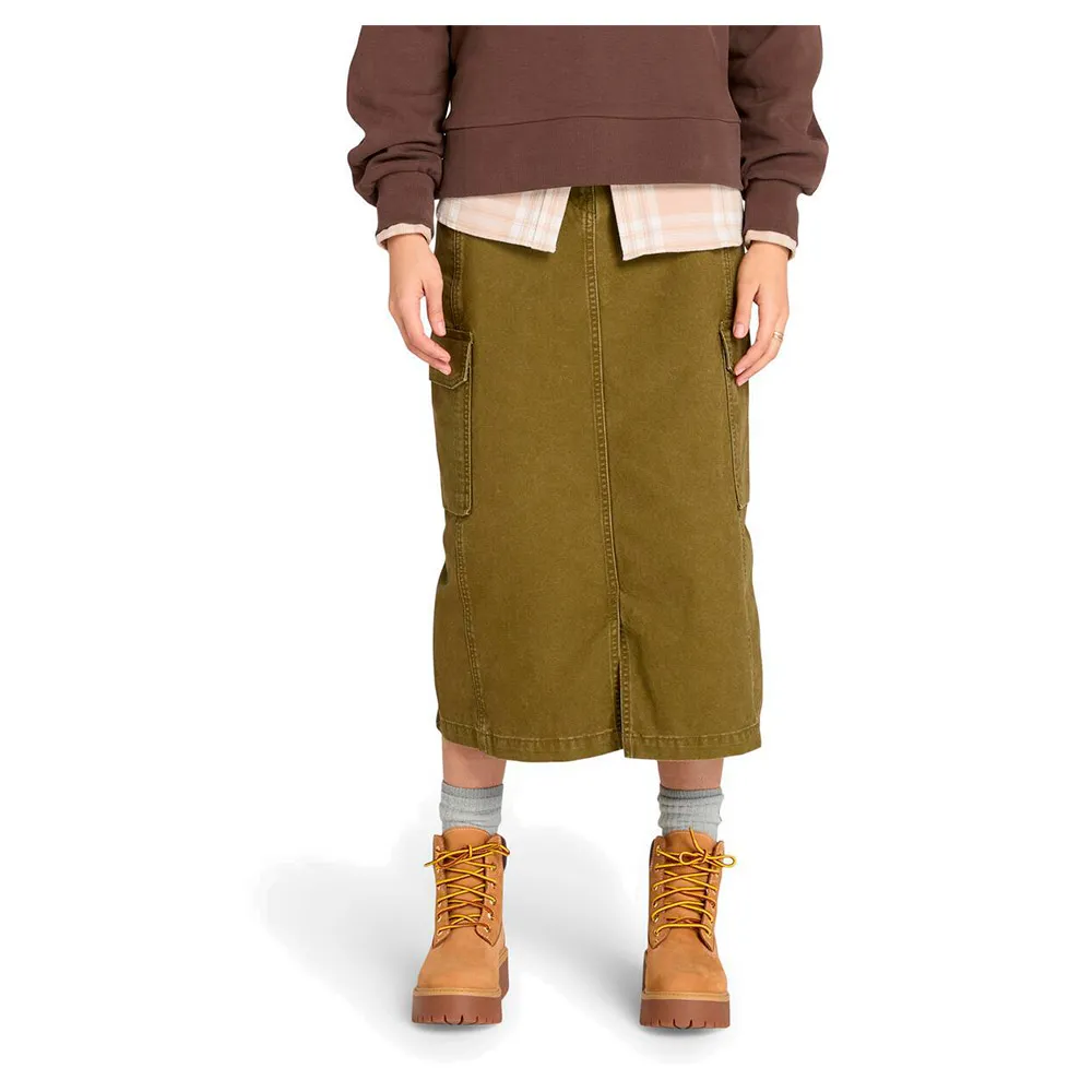 

Юбка Timberland Cargo skirt, зеленый
