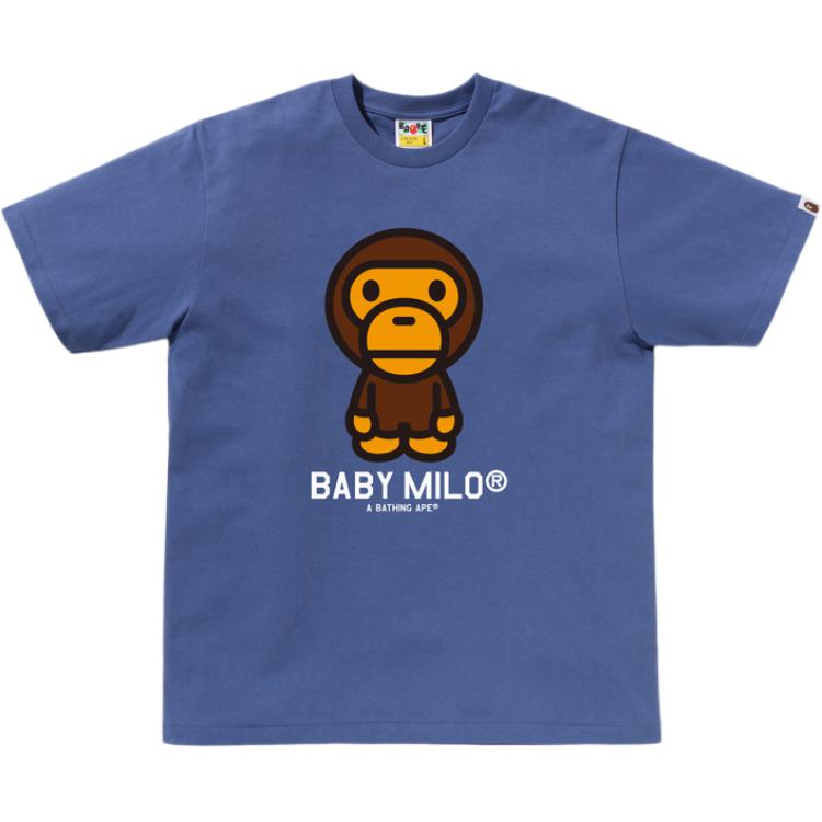 

Футболка Bape Boa Baby Milo Bapec эксклюзив для Японии A BATHING APE, синий