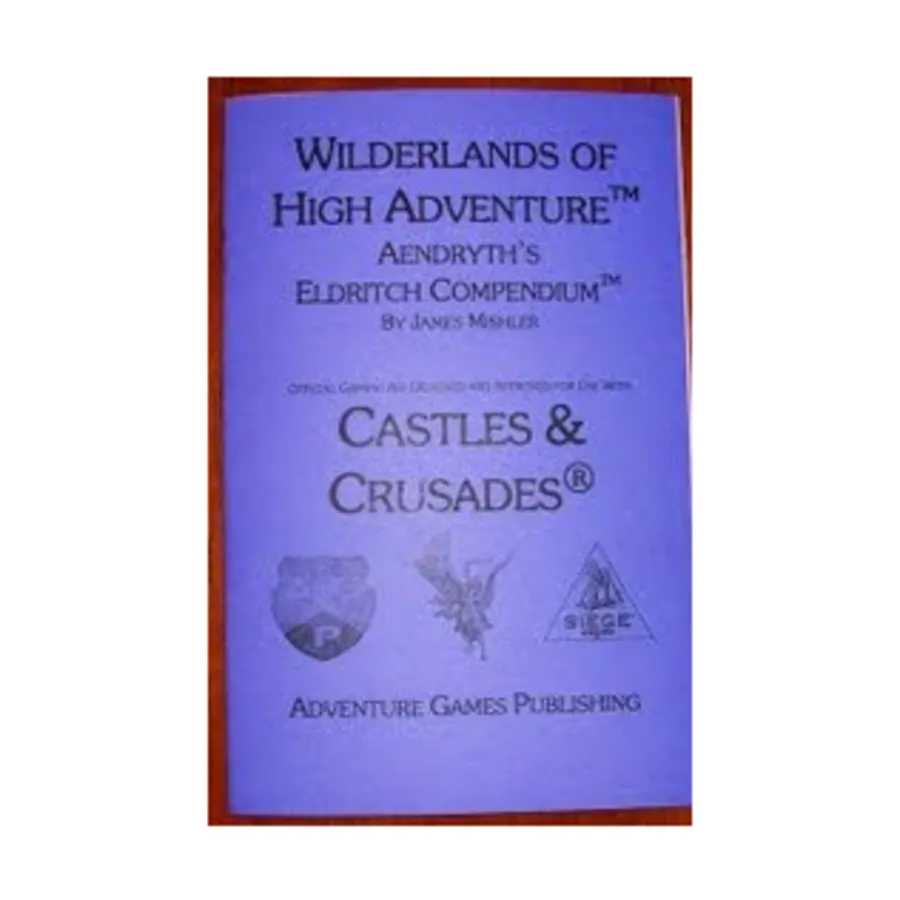 

Aendryth's Eldritch Compendium, Wilderlands of High Adventure (Adventure Games Publishing), мягкая обложка