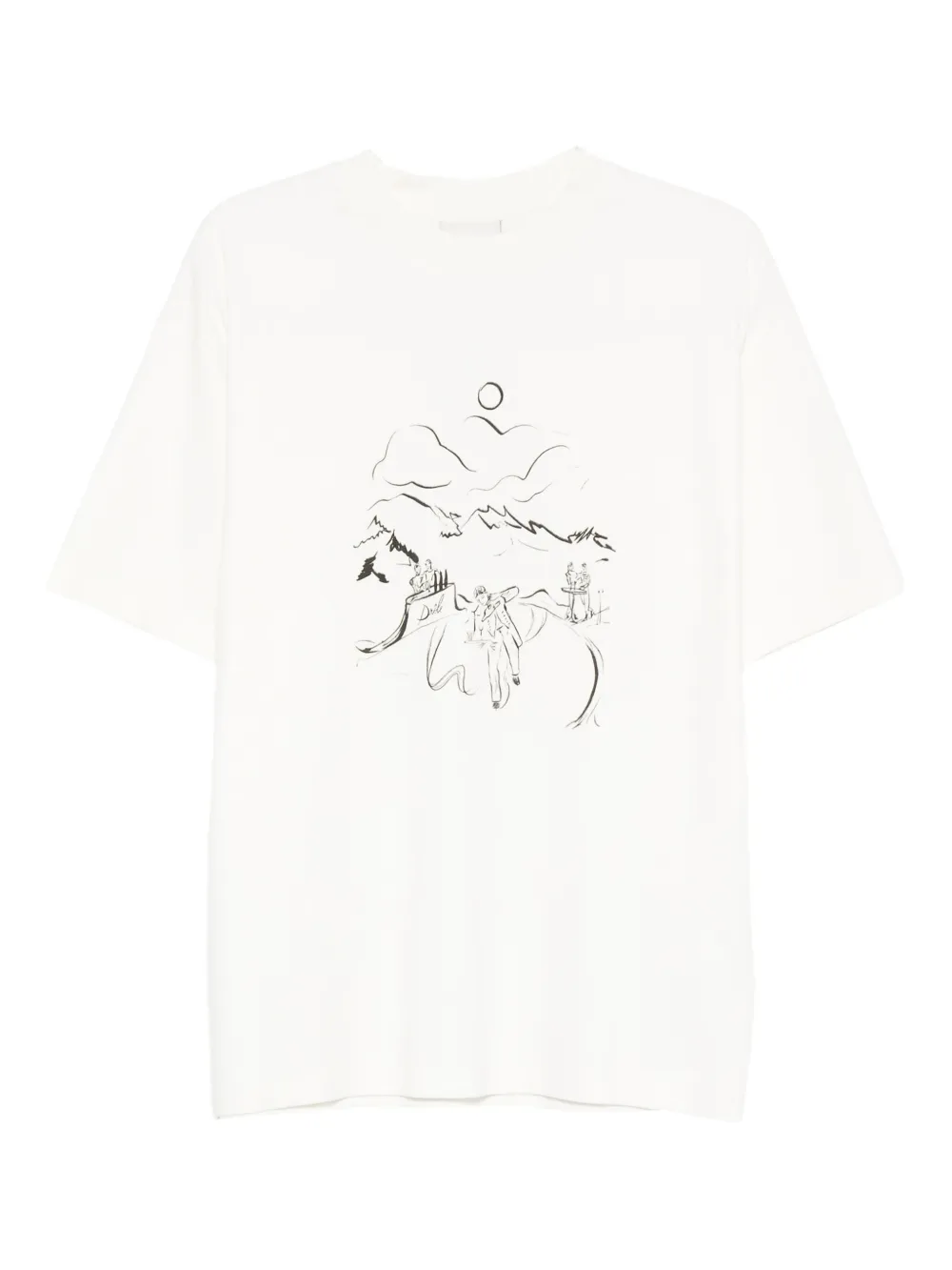 

Футболка с принтом Drôle De Monsieur, нейтральный