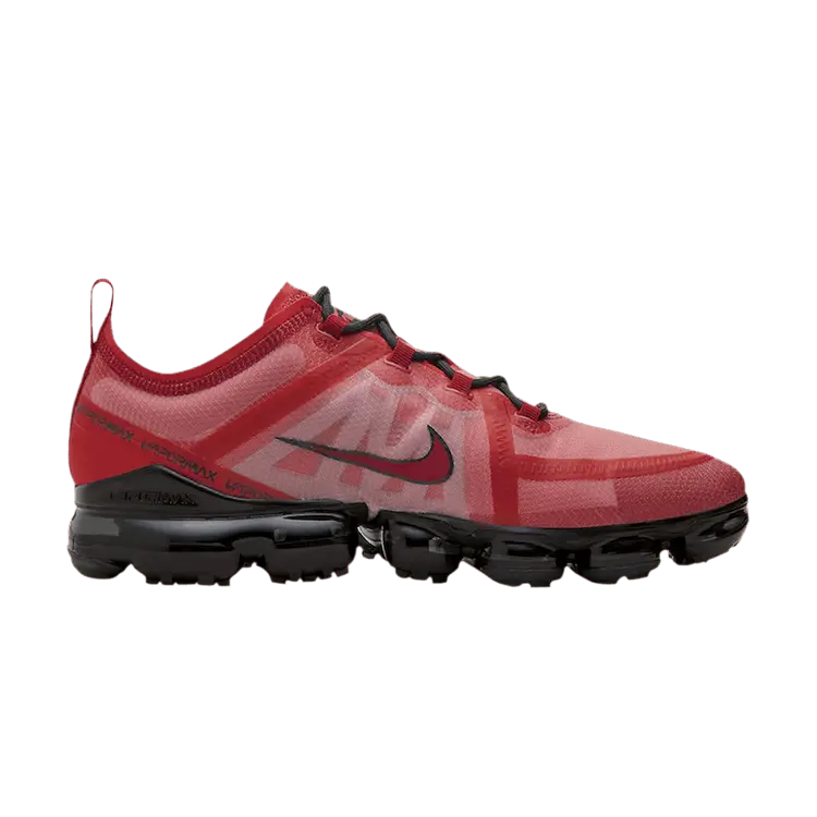 

Кроссовки Nike Air VaporMax 2019 GS 'Varsity Red', красный