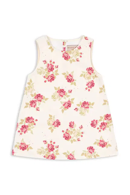 Платье хлопковое Magot Dress Konges Sløjd, белый