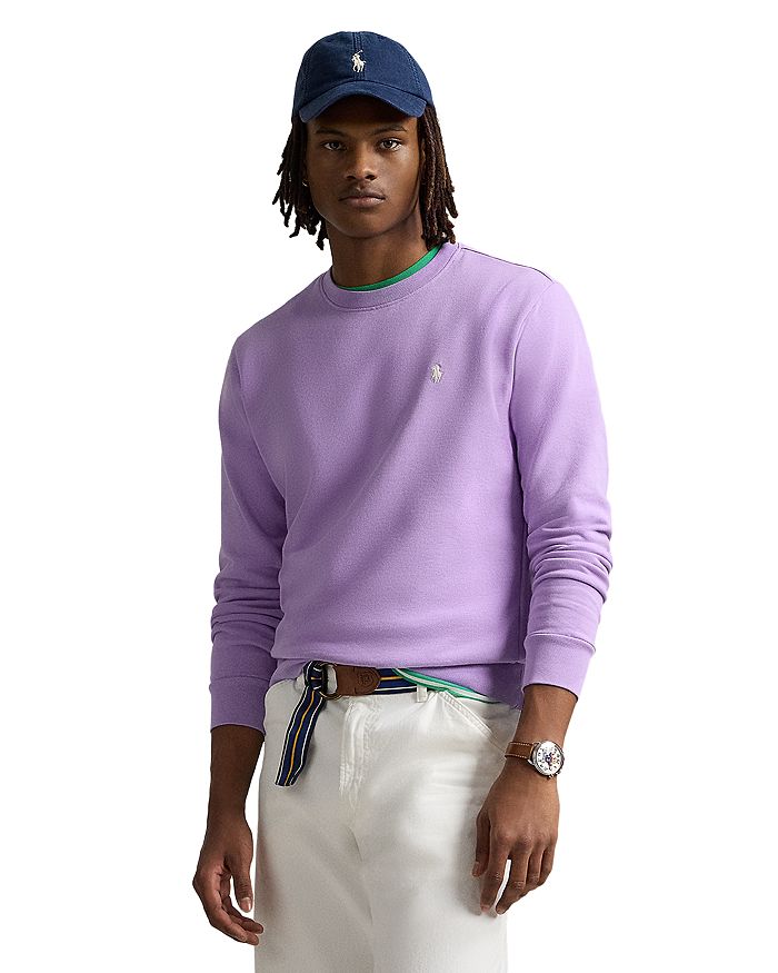 

Свитшот Loopback из флиса Polo Ralph Lauren, фиолетовый