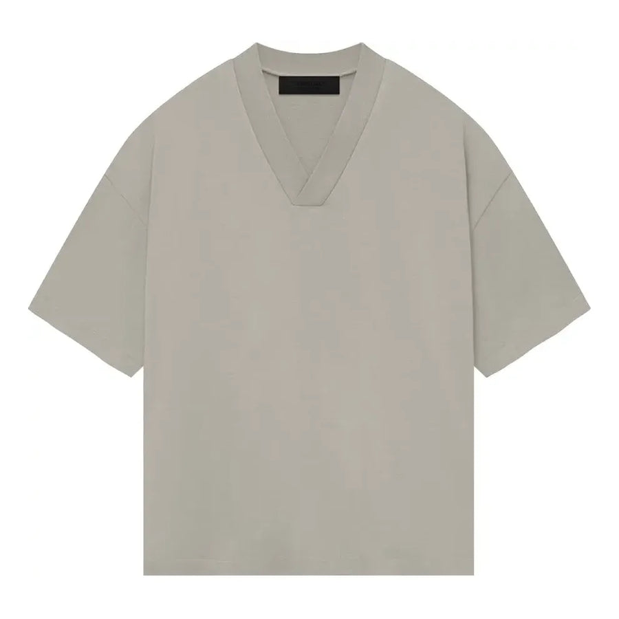 

Футболка Fear of God Essentials SS24 V Neck T-Shirt 'Seal', серый