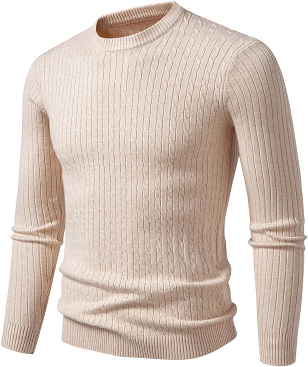 

Мужской свитер-пуловер Casual Textured Knitted Thermal