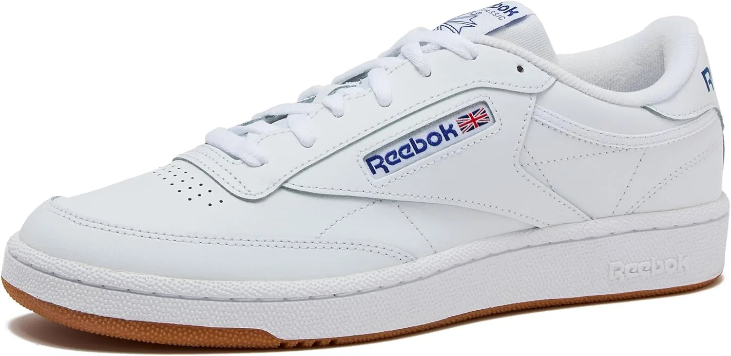 Женские кроссовки Reebok CL Lthr 153954 Amazon Renewed, White Royal Gum