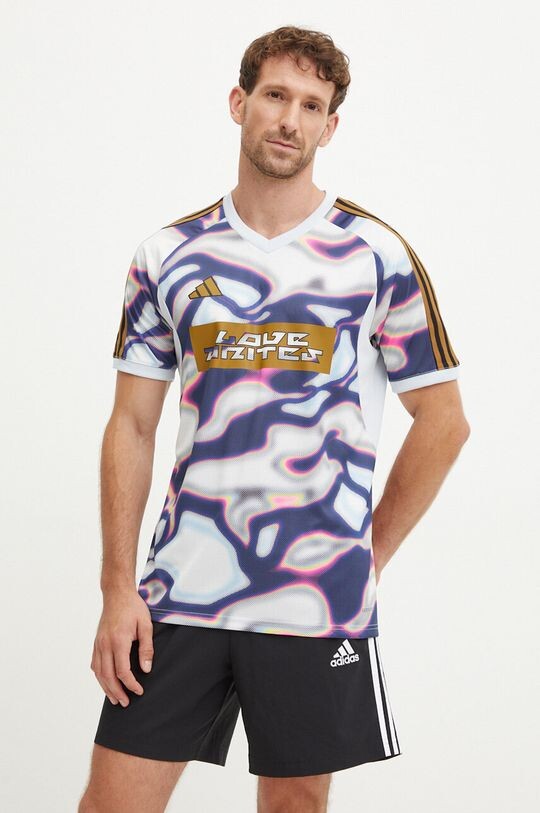 

Тренировочная футболка Pride adidas Performance, синий