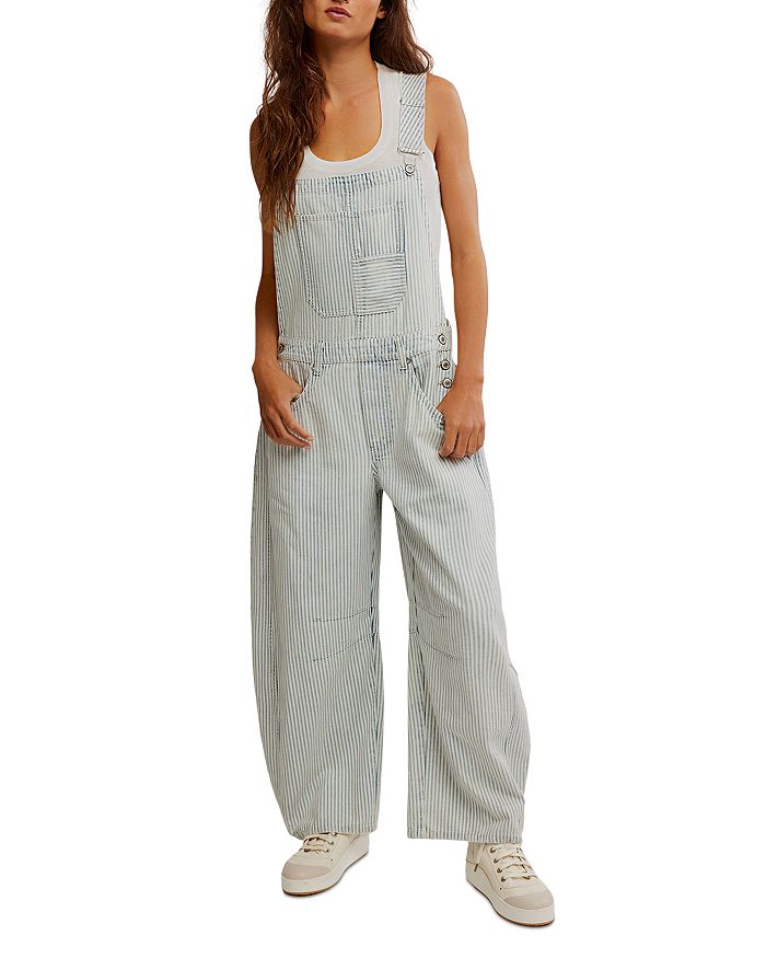 

Комбинезон Good Luck в полоску Free People, синий