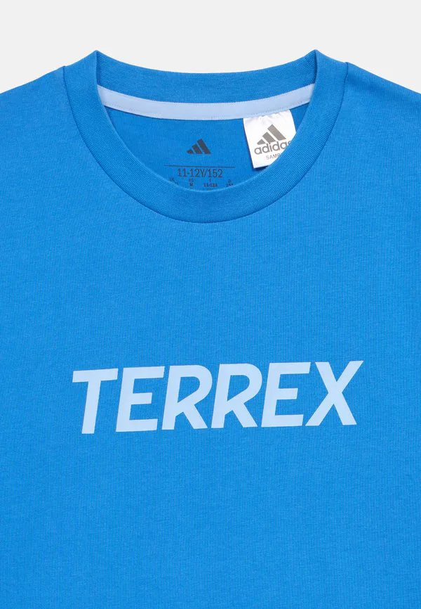 Футболка с логотипом, спортивная футболка унисекс Adidas Terrex, Ray Blue — фото 3