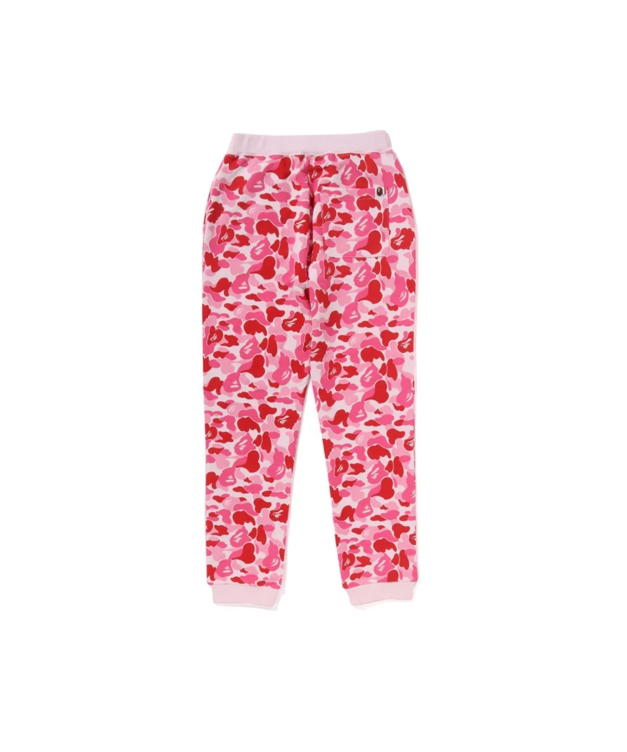 Спортивные штаны с камуфляжем A Bathing Ape ABC Camo Ape & Milo, хлопок, синие — фото 4
