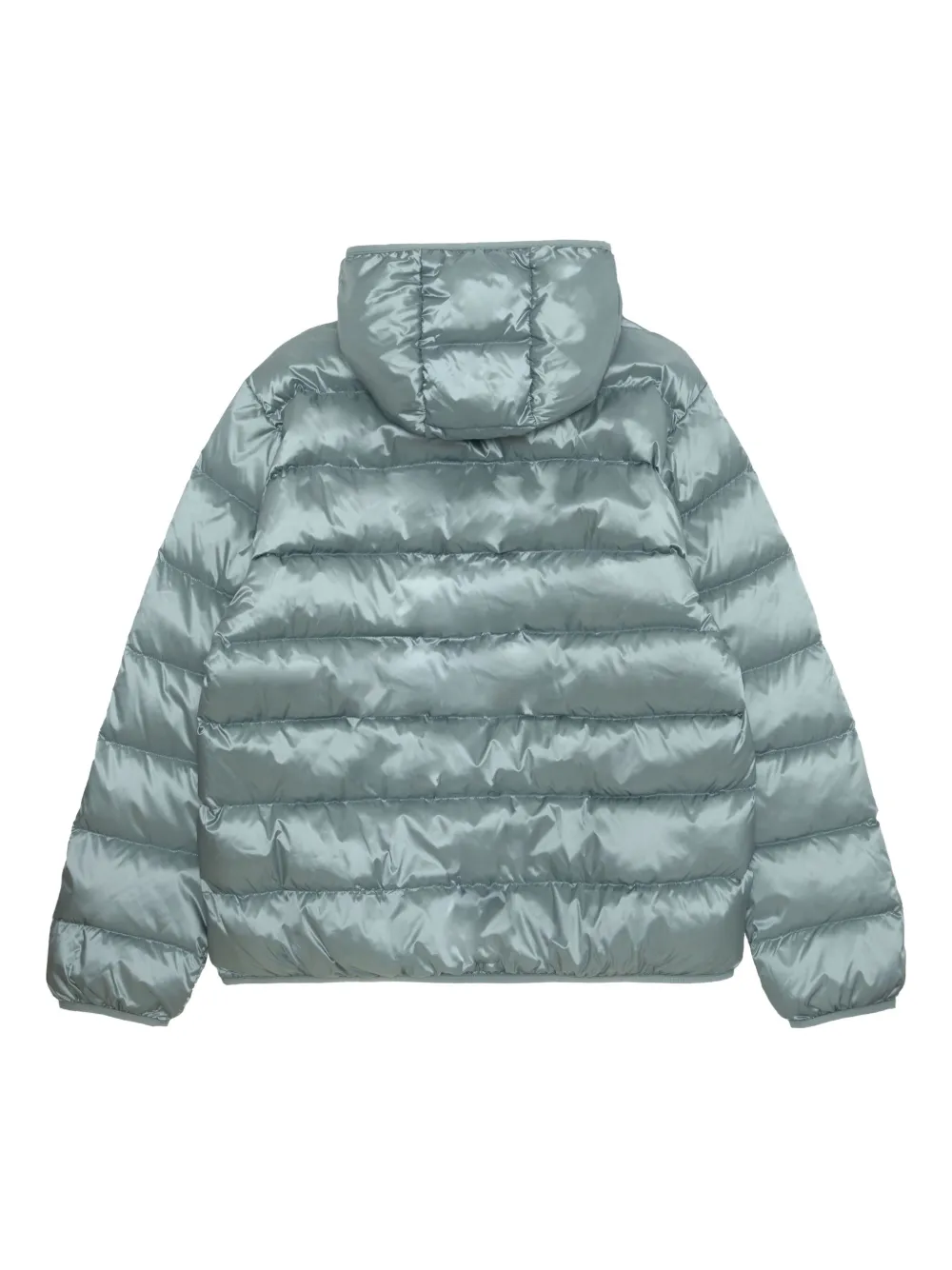 

Пуховик Mooonface с капюшоном и логотипом AAPE BY *A BATHING APE, синий