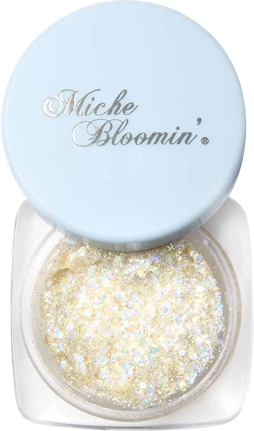 Гель для век с блестками Wellness Vete Mish Blue Min Idol Glitter Gel 03 Night Out — фото 4
