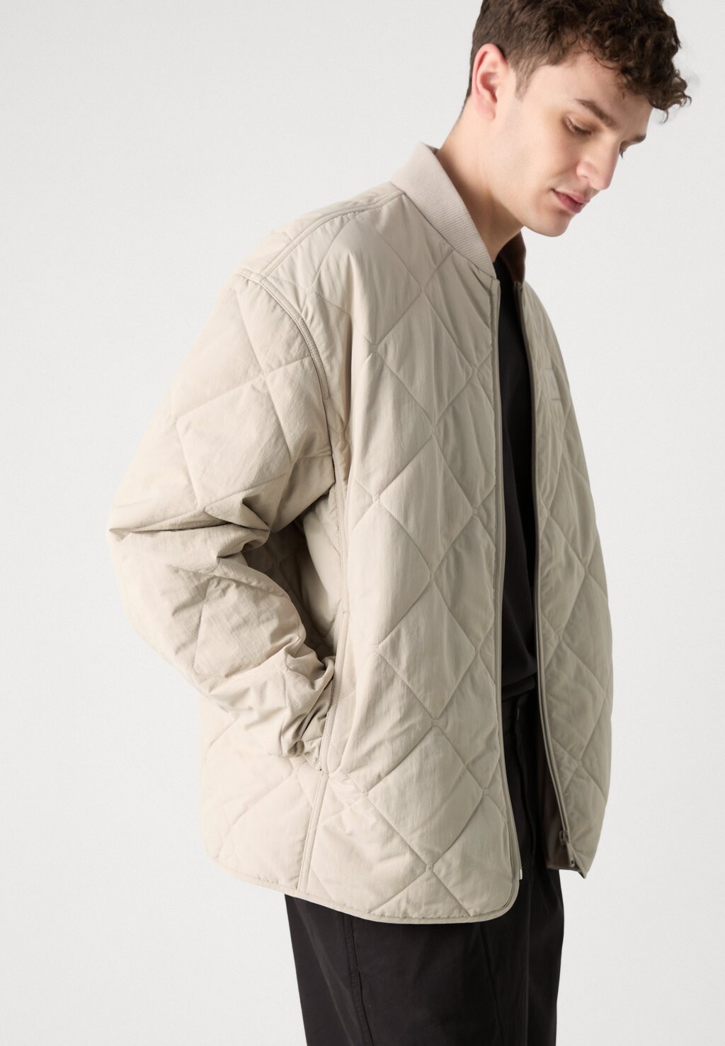 

Легкая куртка QUILTED JACKET Calvin Klein Jeans, белый