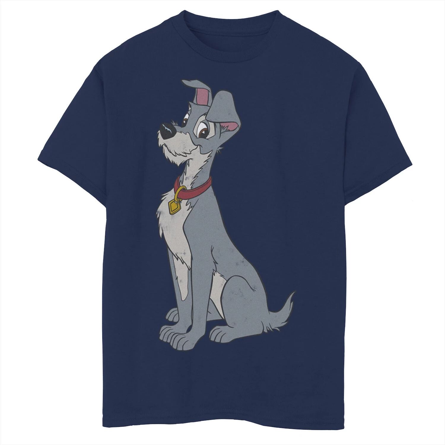 

Футболка Disney's Lady and The Tramp Boys 8-20 с простым портретным рисунком Disney