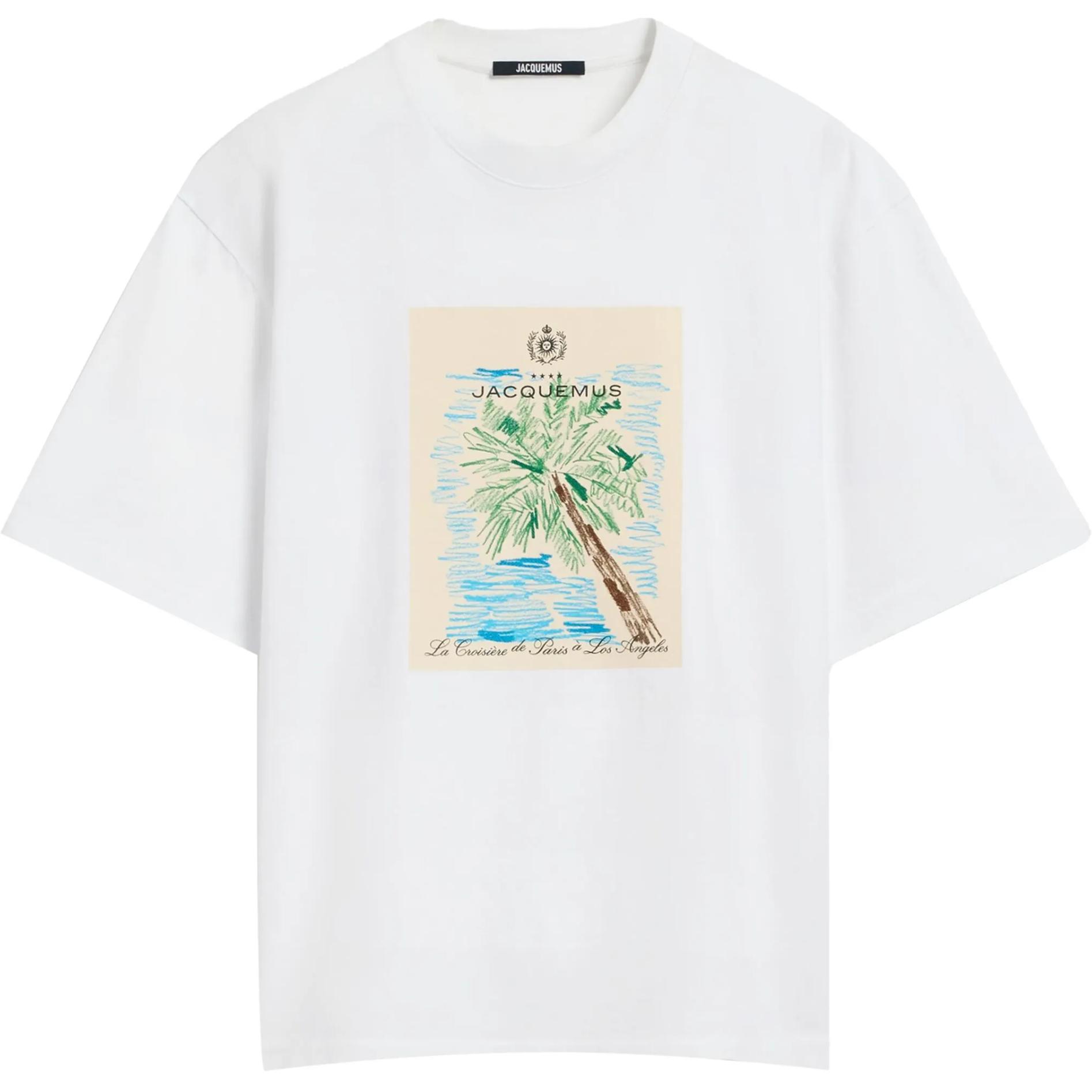 

Футболка марино Jacquemus, белый