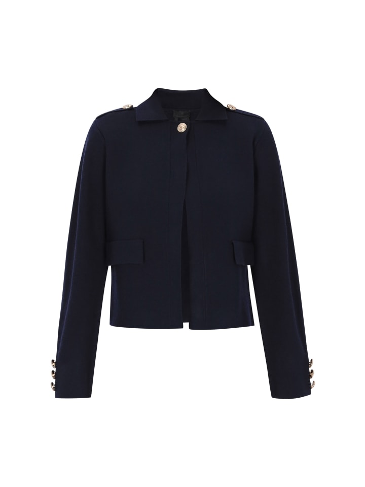 

DreiMaster Женский кардиган темно-синего цвета