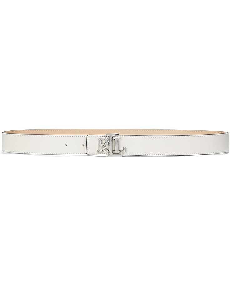 

Ремень Lauren Ralph Lauren Logo Reversible Leather Belt, цвет Soft White/Sand Dune