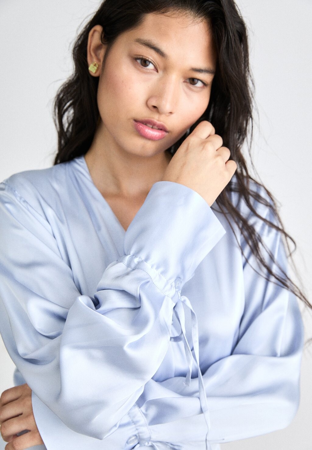 

Одежда для особых случаев SACHINA WRAP DRESS Gestuz, светло-голубой
