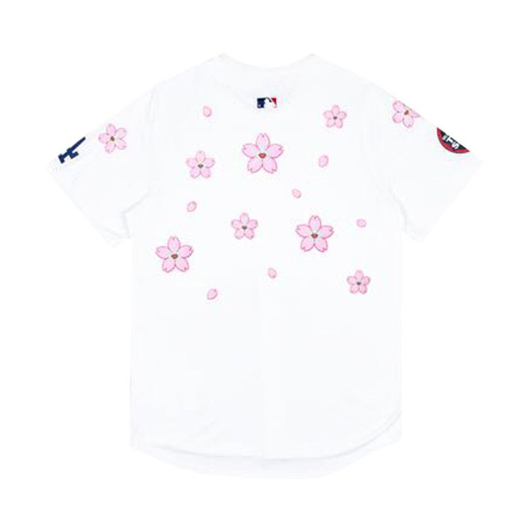Джерси Nike x Takashi Murakami x MLB World Tour Tokyo Series 2025 Dodgers Tokyo Home Jersey, White — фото 2