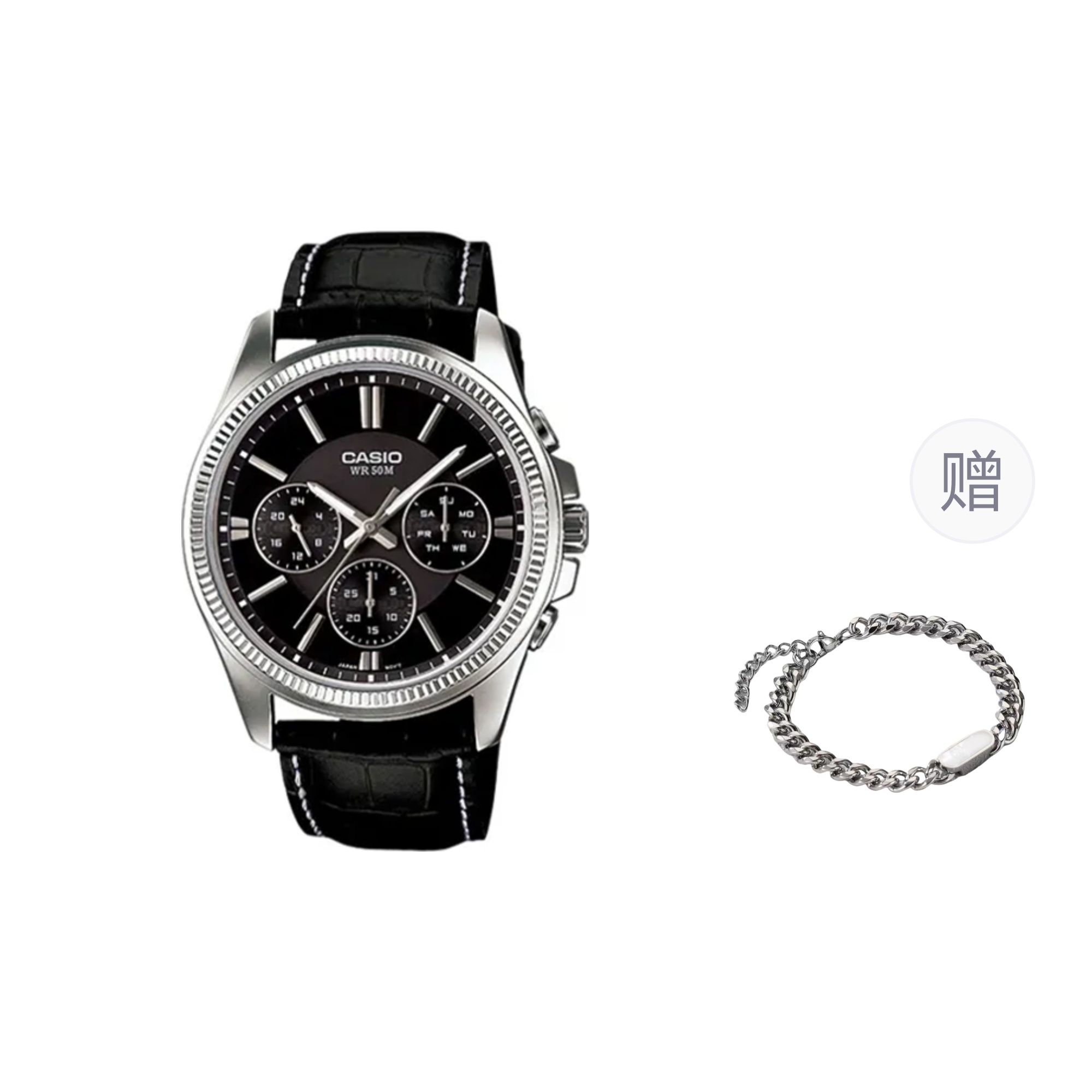 

CASIO Часы Men Black Watch, Black